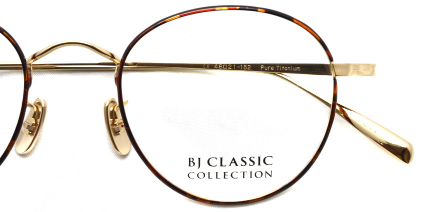 大きめラウンドメタル PREM-116S NT MP / BJ CLASSIC | 中目黒のメガネ