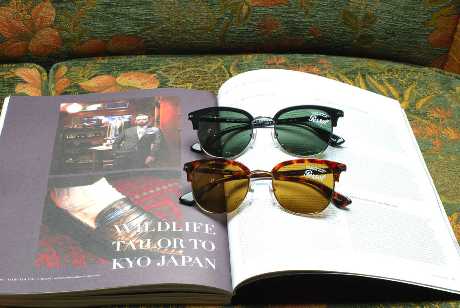 Persol サーモントブローサングラス 