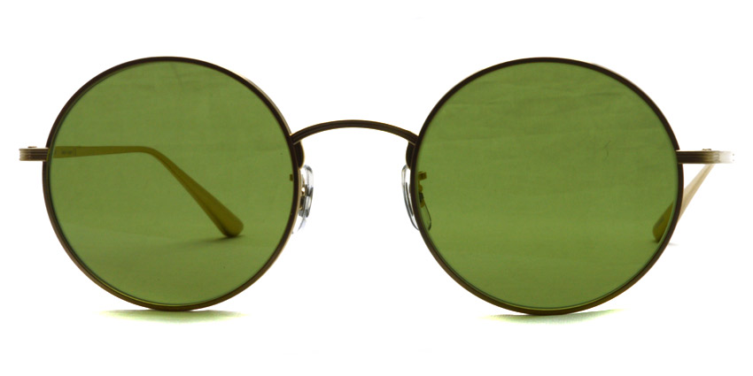 OLIVER PEOPLES THE ROW / AFTER MIDNIGHT - OV1197ST - / 525252 BRUSHED GOLD - Green / ￥39,000 + tax