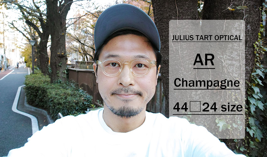 JULIUS TART OPTICAL AR44-22 CHAMPAGNE