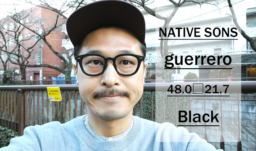NATIVE SONS / GUERRERO / Black / 48 size