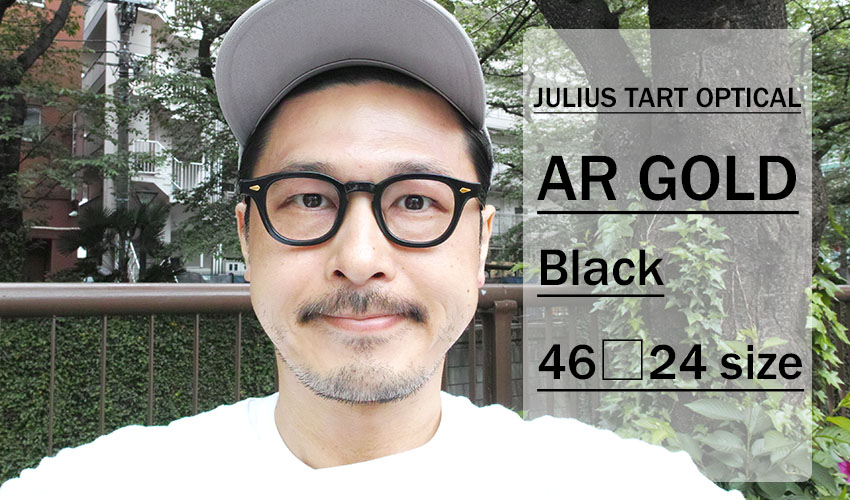 JULIUS TART OPTICAL - AR Gold 46/24ジュリアスタートオプティカル