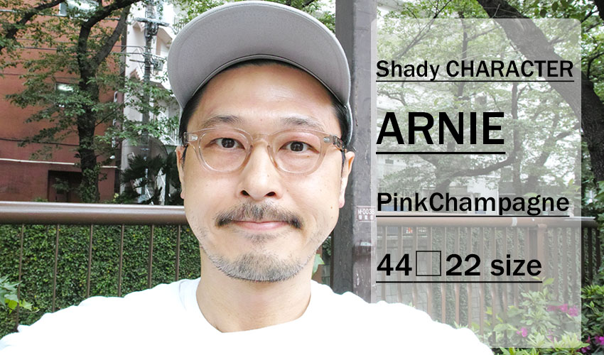 Shady CHARACTER / ARNIE / Pink Champagne / 44 size
