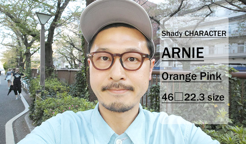 Shady CHARACTER / ARNIE / Orange Pink / 46 size