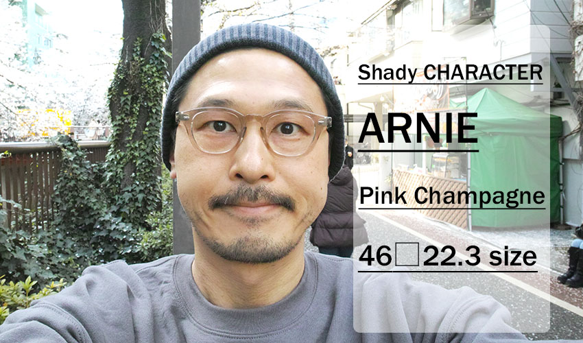 Shady CHARACTER / ARNIE / Pink Champagne / 46 size