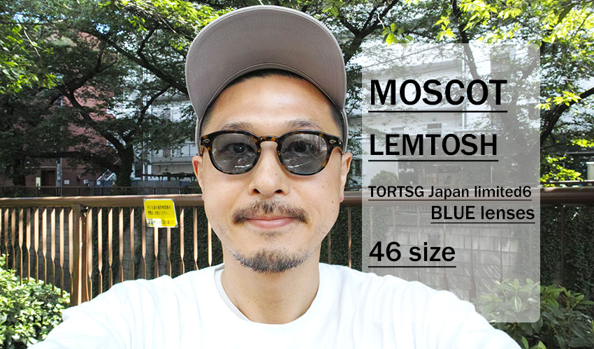 LEMTOSH【MOSCOT】  レムトッシュ LEMTOSH サイズ46 ブラック 【美品】