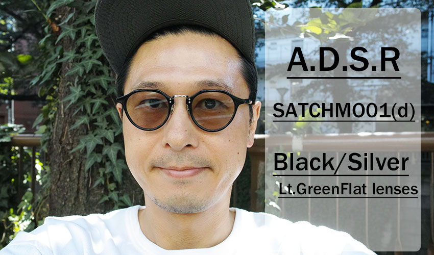 A.D.S.R. / SATCHMO01 (d) / Black- Silver- Light Green 