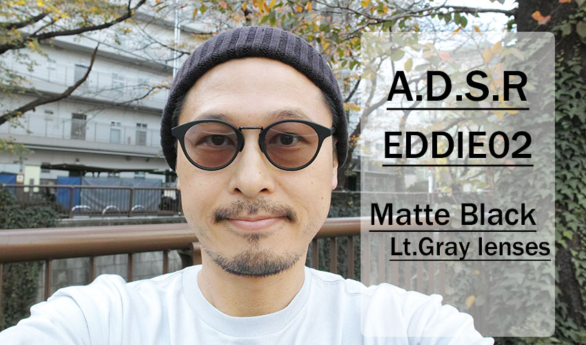 A.D.S.R. / EDDIE02 / Matte Black - Light Gray