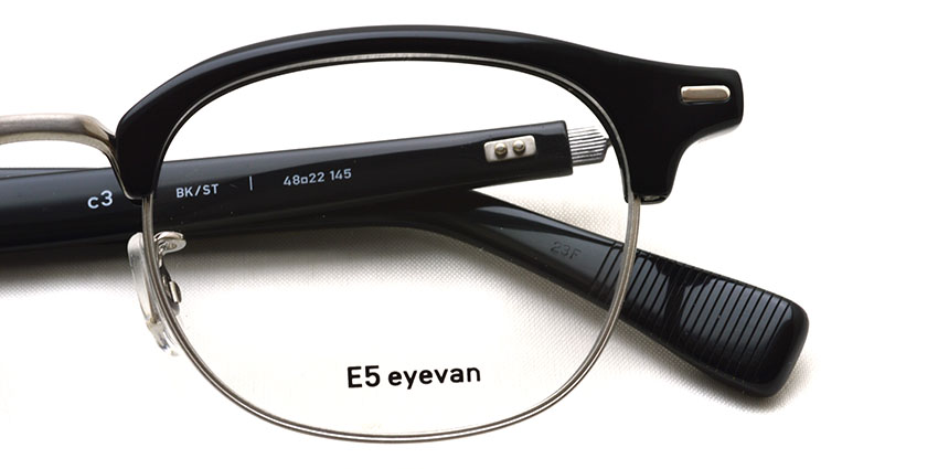 E5 eyevan / C3 / BK/ST