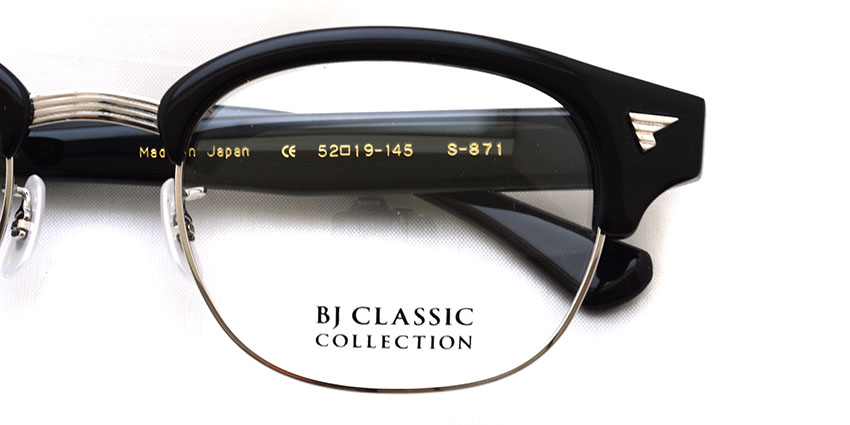 BJ CLASSIC / S-871 / C-2 Black - Silver