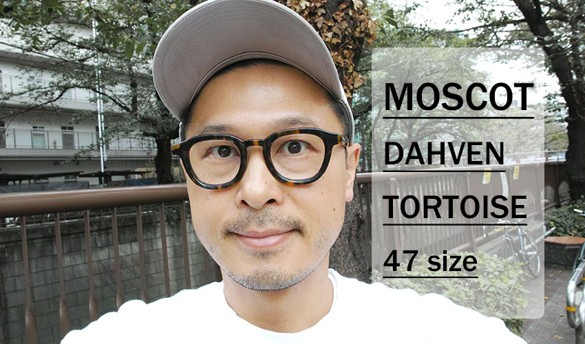 MOSCOT / DAHVEN / TORTOISE / 47 size