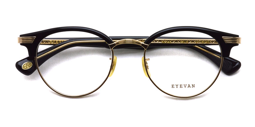 EYEVAN / AZTEC 丸いサーモントブローフレーム | 中目黒のメガネ 