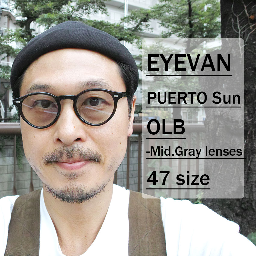 EYEVAN / PUERTO Sun / OLB - Mid.Gray / 47 size