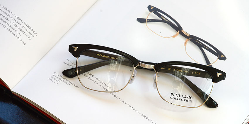 BJ CLASSIC / S-801 大人なサーモントブロー |東京・中目黒メガネ